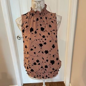 Sienna Sky high neck tank